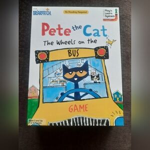 Pete The Cat The Wheels  On The Bus Game *Complete, like new!